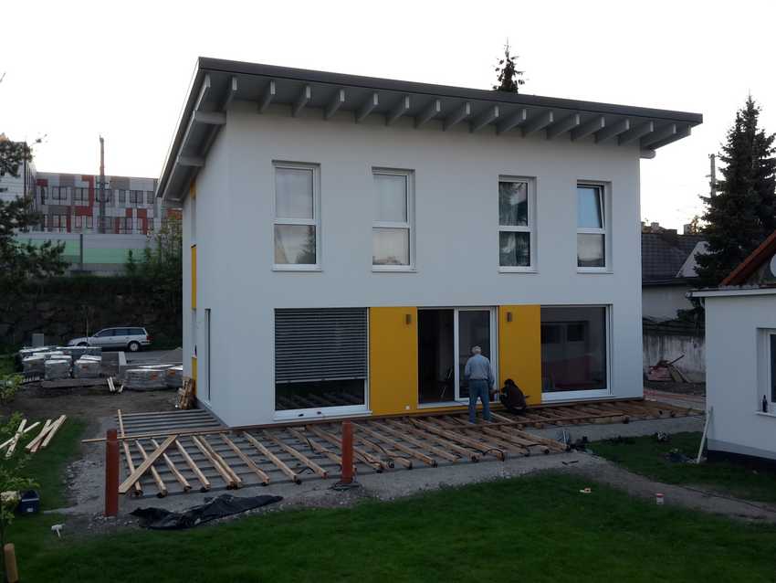 Terrasse Thermokiefer