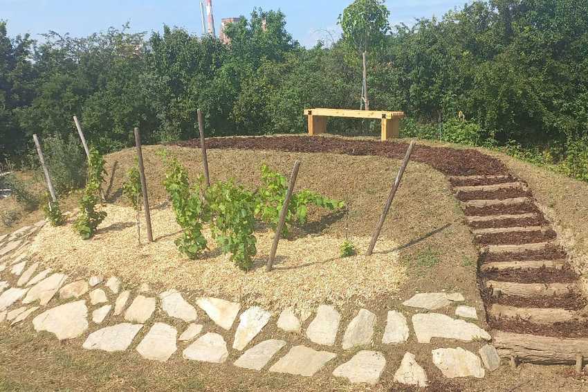 Garnitur / Bank Gemeinde Zwentendorf 