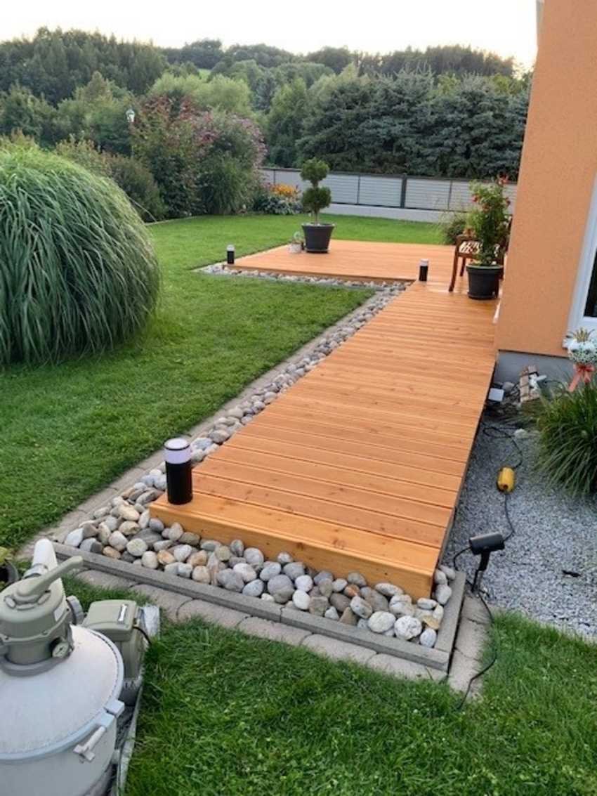 Terrasse Einfamilienhaus