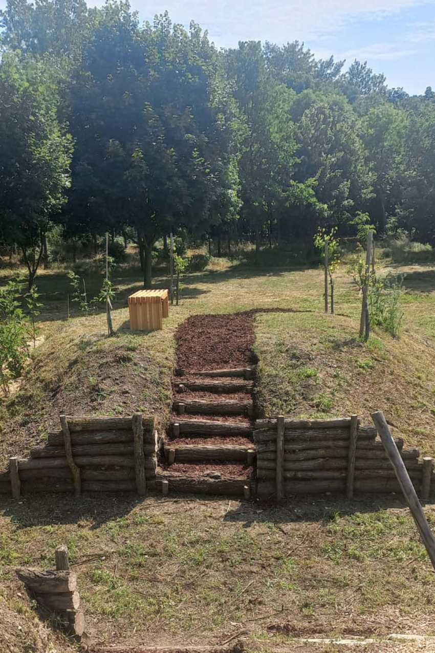 Garnitur / Bank Gemeinde Zwentendorf 