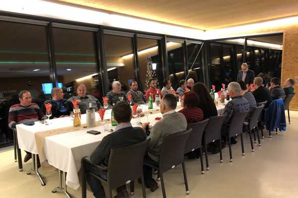 Weihnachtsfeier bei Burger