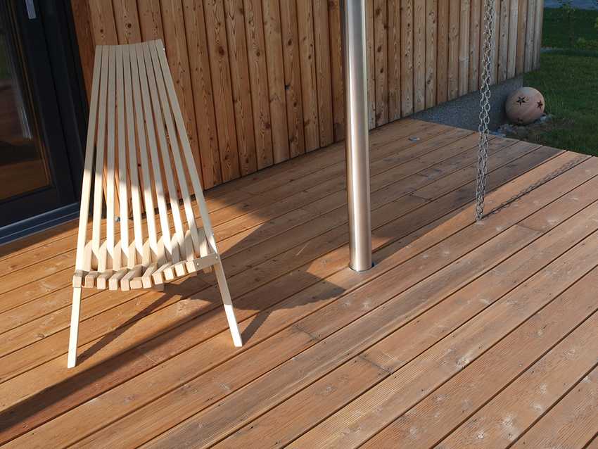 Terrasse sibirische Lärche