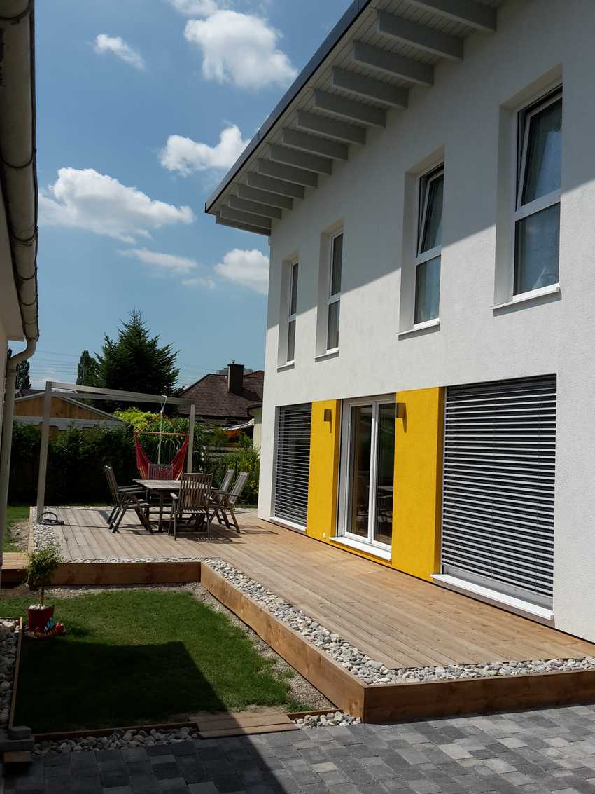 Terrasse Thermokiefer