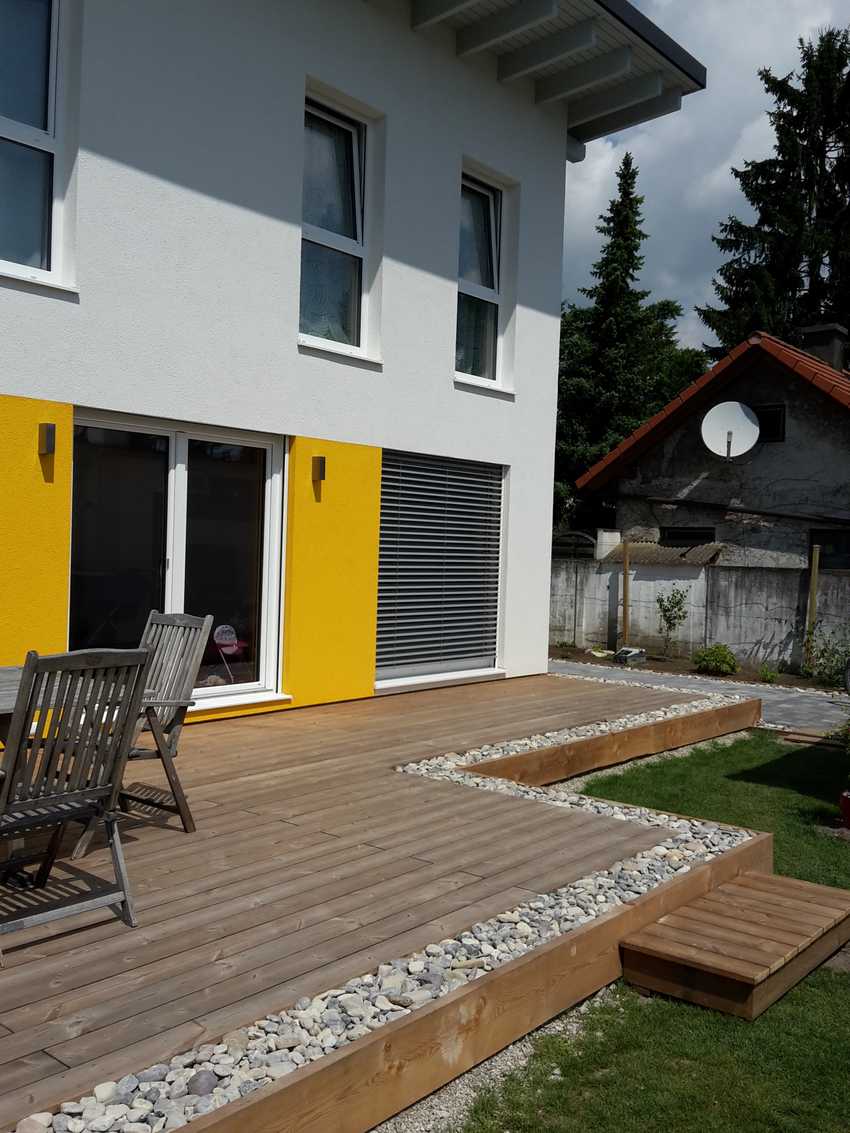 Terrasse Thermokiefer