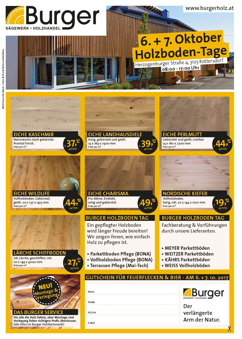 Holzboden Tag