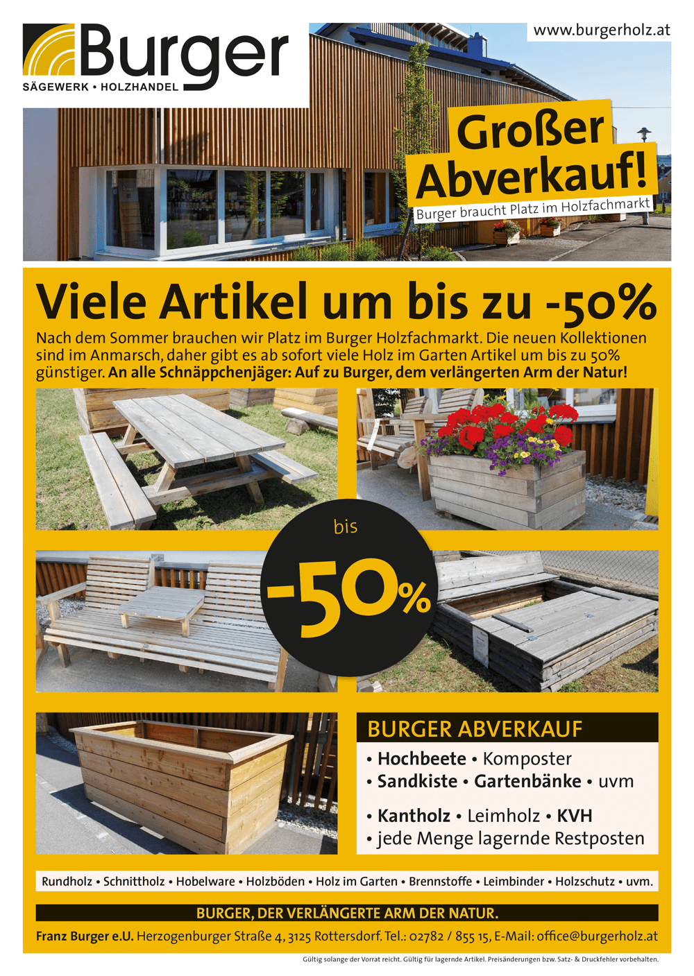Burger Holzbodentag